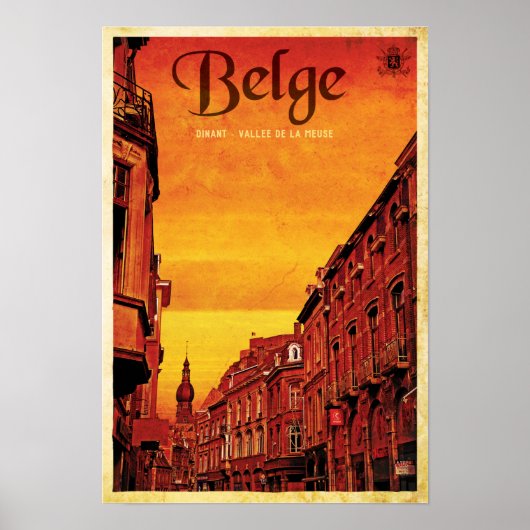Vintages Belge Travel Poster (Vorne)