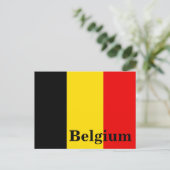 Vintages Belgien Tourismus Postkarte (Stehend Vorderseite)