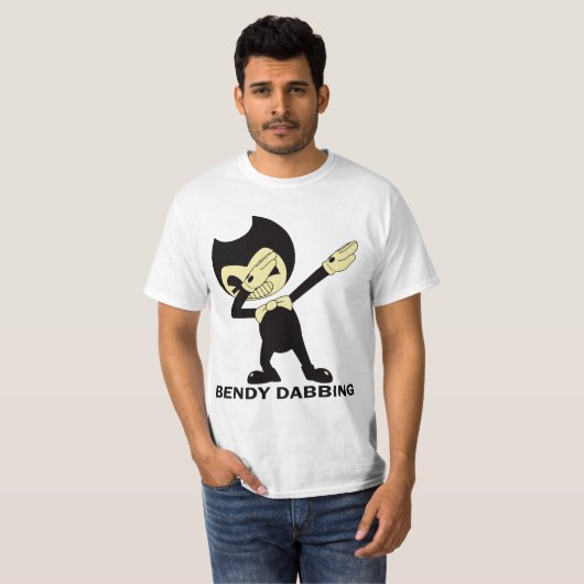 Vintages Bendy-Dbing T-Shirt (Vorne ganz)