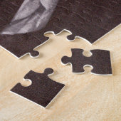 Vintages Benjamin- Franklinporträt Puzzle (Seite)