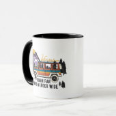 Vintages Bergerlebnis Tasse (Vorderseite Links)