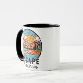 Vintages Bergerlebnis Tasse (Vorderseite Links)