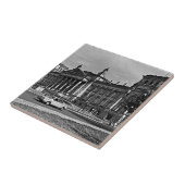 Vintages Berliner Reichstagshaus Fliese (Seite)