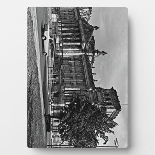Vintages Berliner Reichstagshaus Fotoplatte
