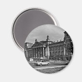 Vintages Berliner Reichstagshaus Mouse Pa Magnet (Vorderseite/Rückseite)