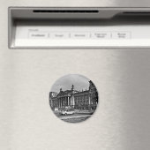 Vintages Berliner Reichstagshaus Mouse Pa Magnet (In Situ (Geschirrspüler))