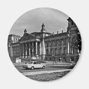 Vintages Berliner Reichstagshaus Mouse Pa Magnet