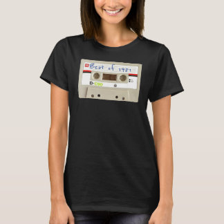 Vintages Best of 1981 White Cassette Tape T-Shirt