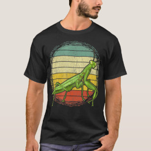 Vintages Beten Mantis Fan Kids Insekten Fänger T-Shirt