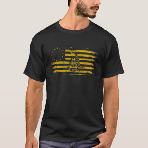 Vintages Betsy Ross Flag 13 Kolonien Gadsden Flag T-Shirt