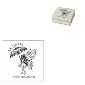 Vintages Bibliothekbuch Gummistempel (Stempel)