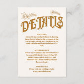 Vintages Bibliotheksbuch Begleitkarte (Vorderseite)