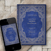 Vintages Bibliotheksbuch Einladung