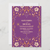 Vintages Bibliotheksbuch Einladung (Vorderseite)