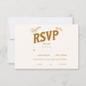 Vintages Bibliotheksbuch RSVP Karte (Vorderseite)