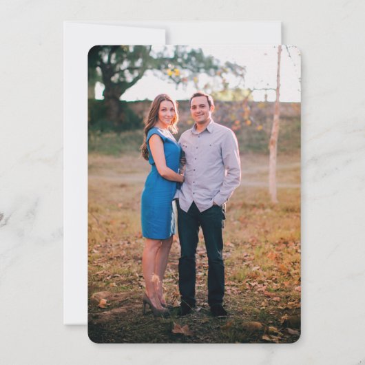 Vintages Bibliotheksbuch Save the Date (Rückseite)