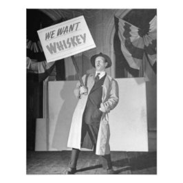 Vintages Bier-Verbot, Wir Wollte Bier-Verbot Fotodruck