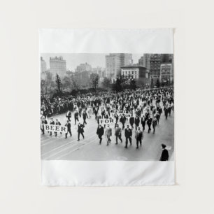 Vintages Bier-Verbot, Wir Wollte Bier-Verbot Wandteppich