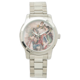 Vintages Bier-Werbeplakat Armbanduhr