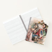 Vintages Bier-Werbeplakat Notizblock (Innenseite)