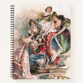 Vintages Bier-Werbeplakat Notizblock