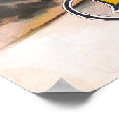 Vintages Bier-Werbeplakat Poster (Ecke)