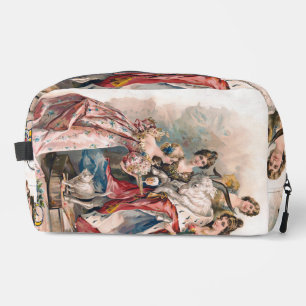 Vintages Bier-Werbeplakat Waschbeutel