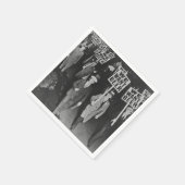 Vintages Bierverbot, Wir Wollte Bier Serviette (Ecke)