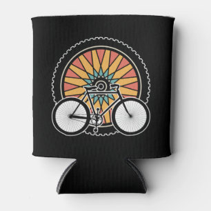 Vintages Bike Art Radfahren Lover Dosenkühler