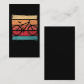 Vintages Bike Art Radfahren Lover Visitenkarte (Vorne/Hinten)