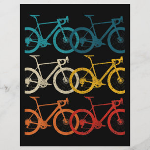 Vintages Bike Rad Racing Rad Briefbogen