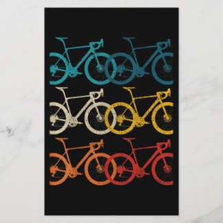 Vintages Bike Rad Racing Rad Briefpapier