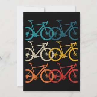 Vintages Bike Rad Racing Rad Einladung