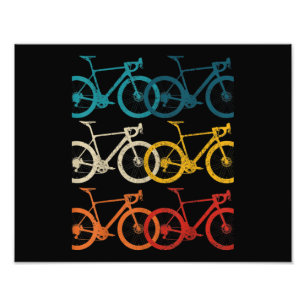 Vintages Bike Rad Racing Rad Fotodruck