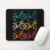 Vintages Bike Rad Racing Rad Mousepad (Mit Mouse)