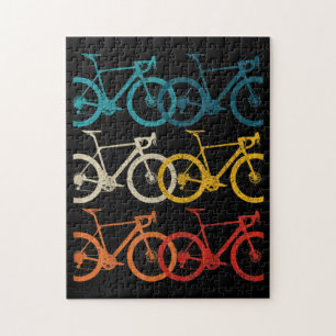 Vintages Bike Rad Racing Rad Puzzle