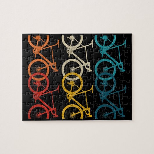 Vintages Bike Rad Racing Rad Puzzle (Horizontal)