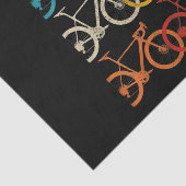 Vintages Bike Rad Racing Rad Seidenpapier (Ausschnitt)