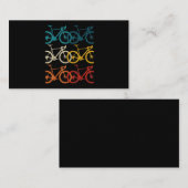 Vintages Bike Rad Racing Rad Visitenkarte (Vorne/Hinten)