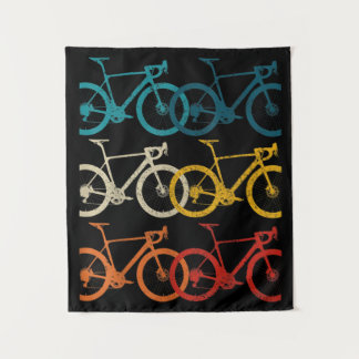 Vintages Bike Rad Racing Rad Wandteppich