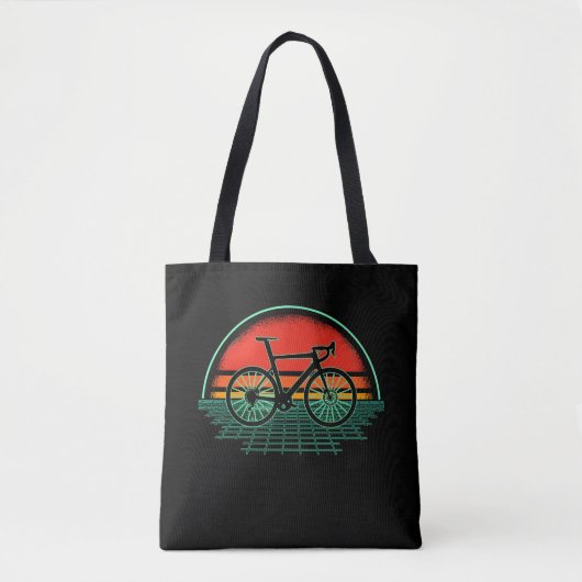 Vintages Bike Vaporwave Retro Fahrrad 80er Tasche (Vorderseite)