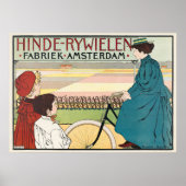 Vintages Bike-Werbeplakat Poster (Vorne)