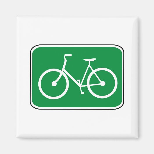 Vintages Bike-Zeichen Magnet (Vorne)