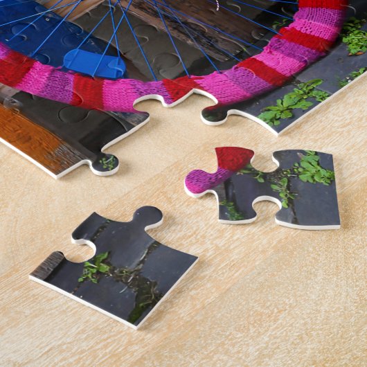 Vintages Bikerpuzzle Puzzle (Seite)