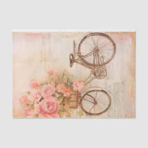 Vintages Biketdesign, Retro Seidenpapier