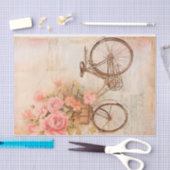 Vintages Biketdesign, Retro Seidenpapier (Handwerk)