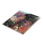 Vintages Bild der Grand- Canyonlandschaft Fliese (Seite)