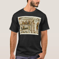 Vintages Bild der Replik, Bayeaux Tapisserie