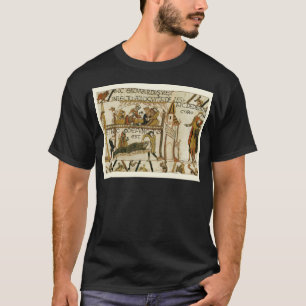 Vintages Bild der Replik, Bayeaux Tapisserie T-Shirt