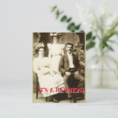 Vintages Bild für Wiedersehen Postkarte (Stehend Vorderseite)